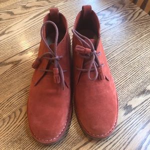 Rust orange Hush Puppies